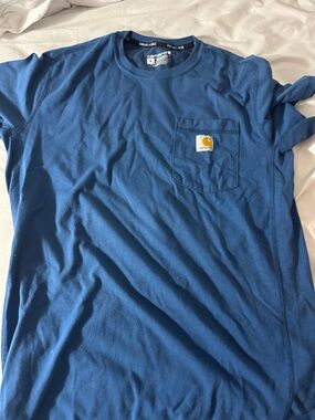 Carhartt Short-Sleeve Pocket T-Shirt in Royal Blue
